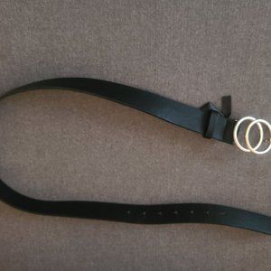 SHEIN black belt with gold loops